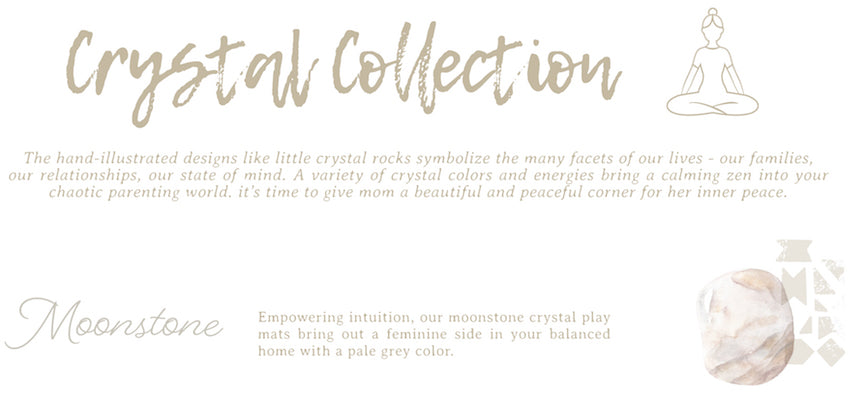 Famokids Crystal Collection Moonstone Play Mat